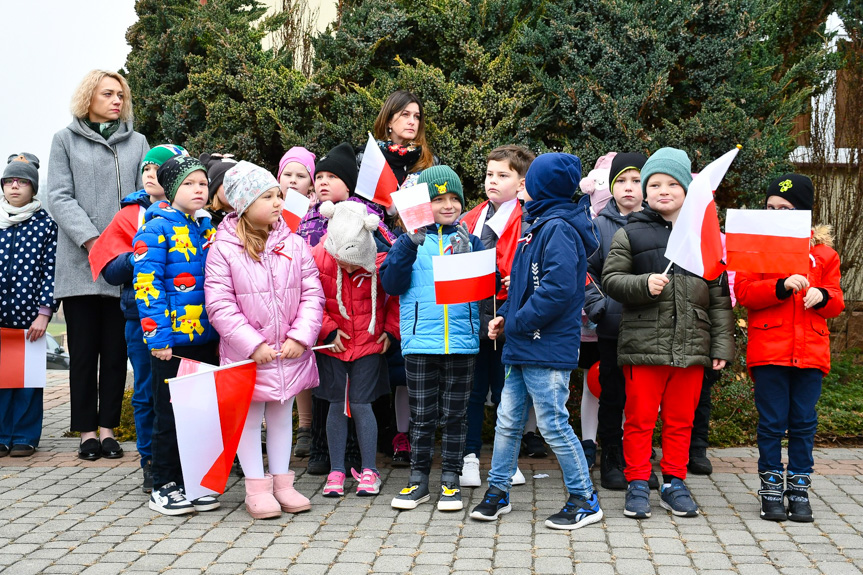 Apel dla Biało-Czerwonej przy LO w Rymanowie i SP w Rymanowie