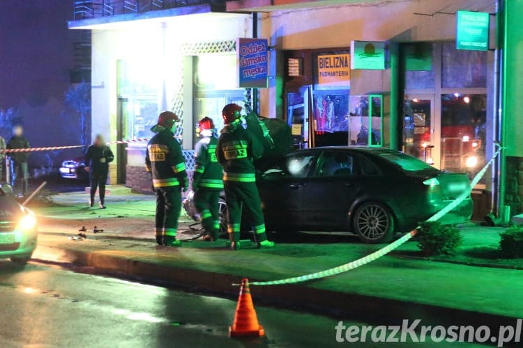 Audi uderzyło w sklep