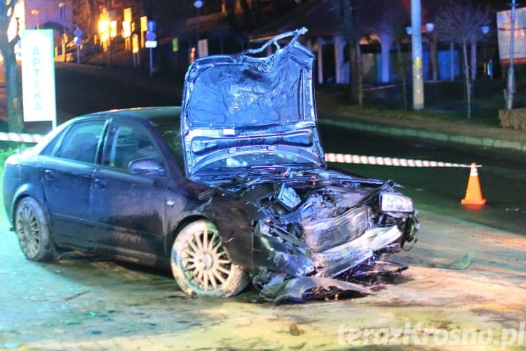 Audi uderzyło w sklep