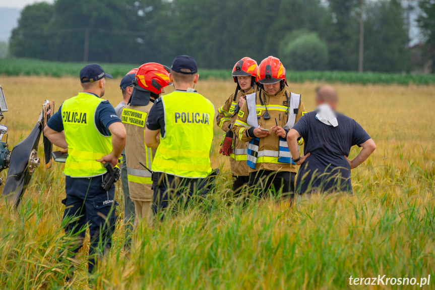 Awaryjne lądowanie samolotu Chrząstówce