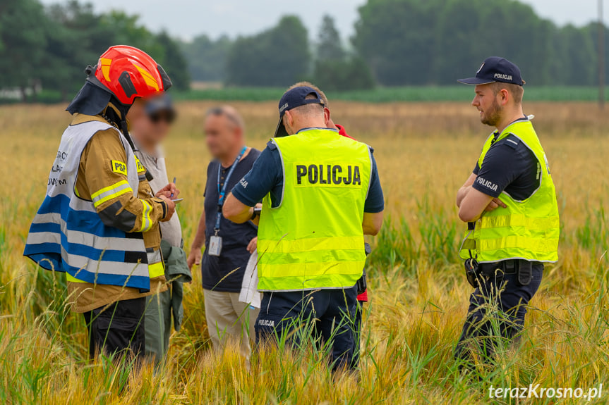 Awaryjne lądowanie samolotu Chrząstówce