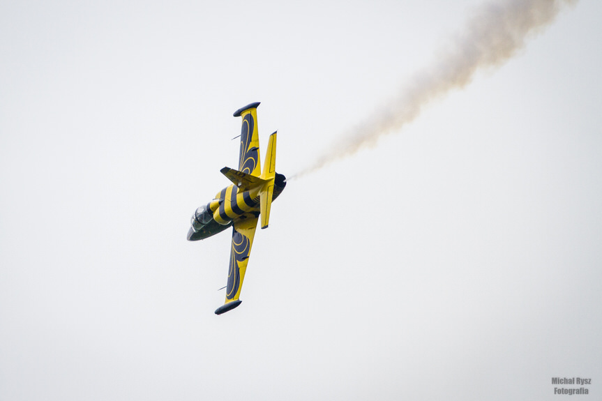 Balony nad Krosnem 2019 - Pokaz Baltic Bees Jet Team