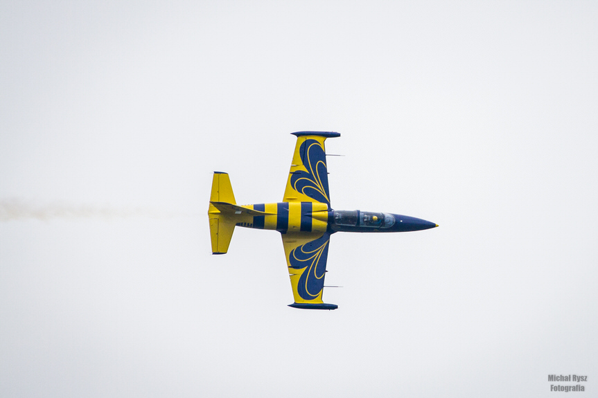 Balony nad Krosnem 2019 - Pokaz Baltic Bees Jet Team