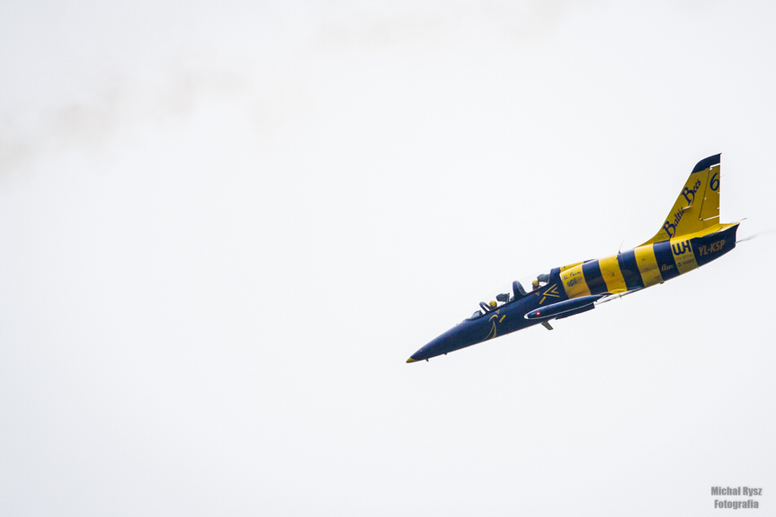 Balony nad Krosnem 2019 - Pokaz Baltic Bees Jet Team