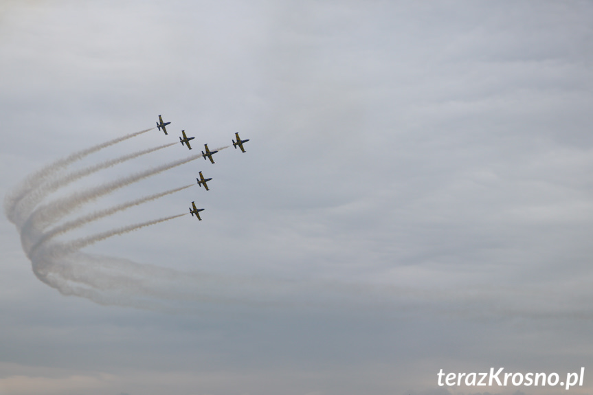 Balony nad Krosnem 2019 - Pokaz Baltic Bees Jet Team