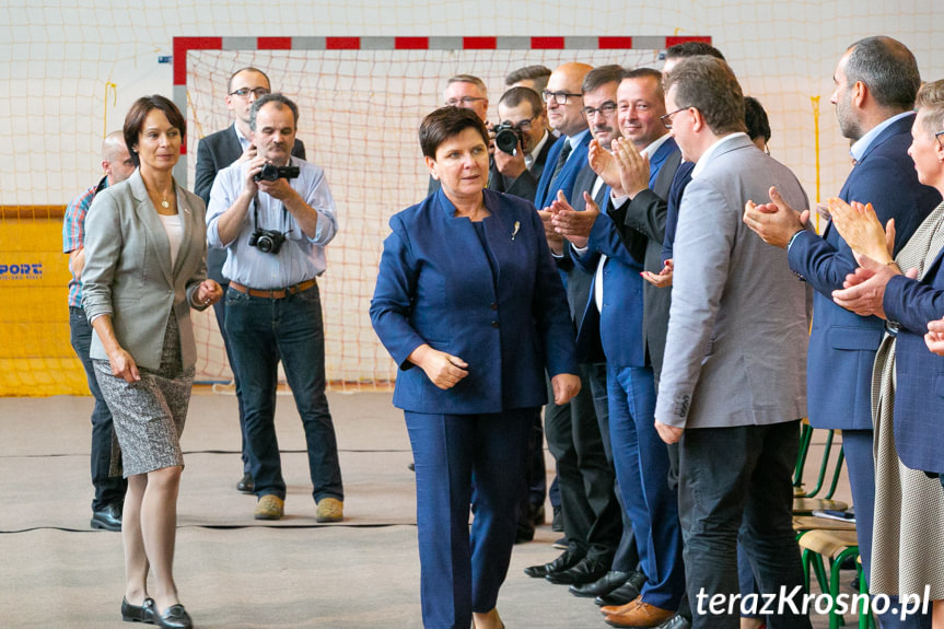 Beata Szydło w Rogach