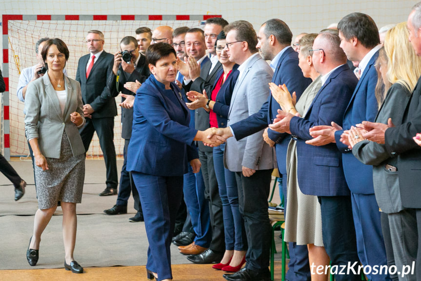 Beata Szydło w Rogach