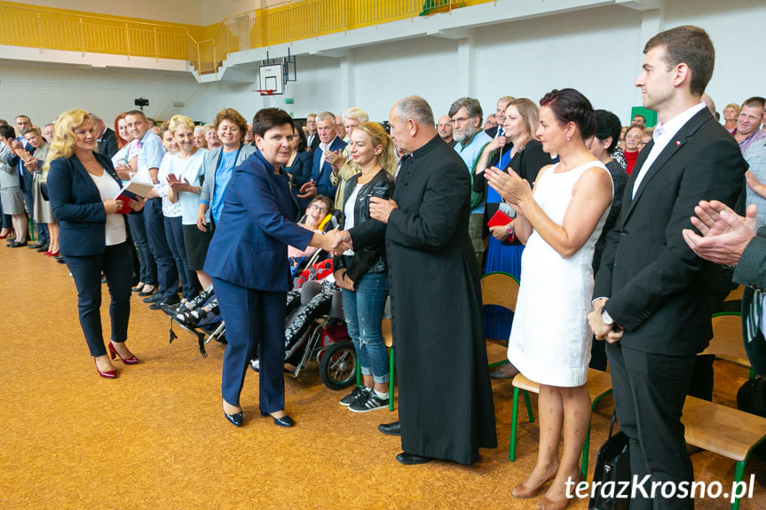 Beata Szydło w Rogach