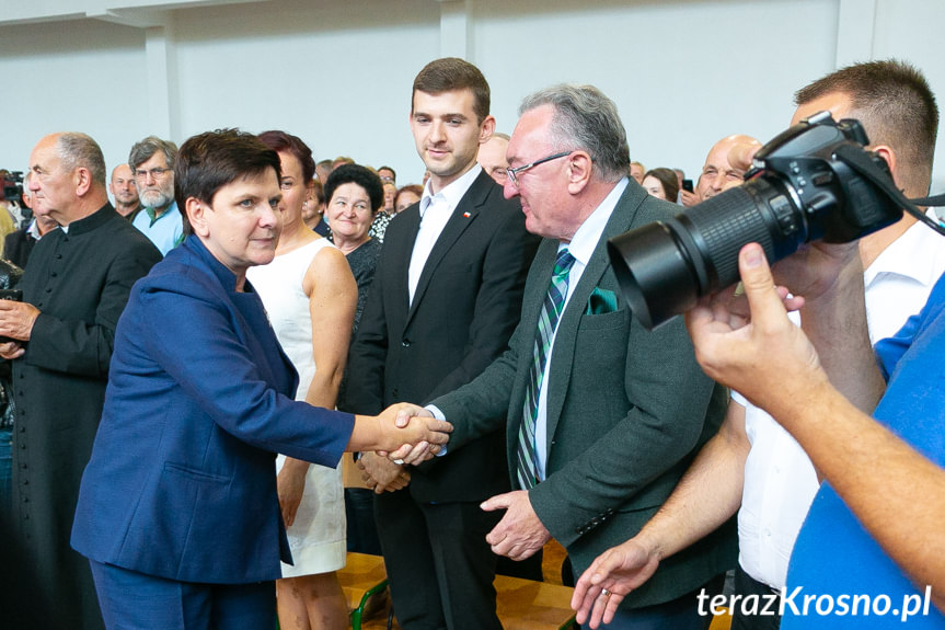 Beata Szydło w Rogach