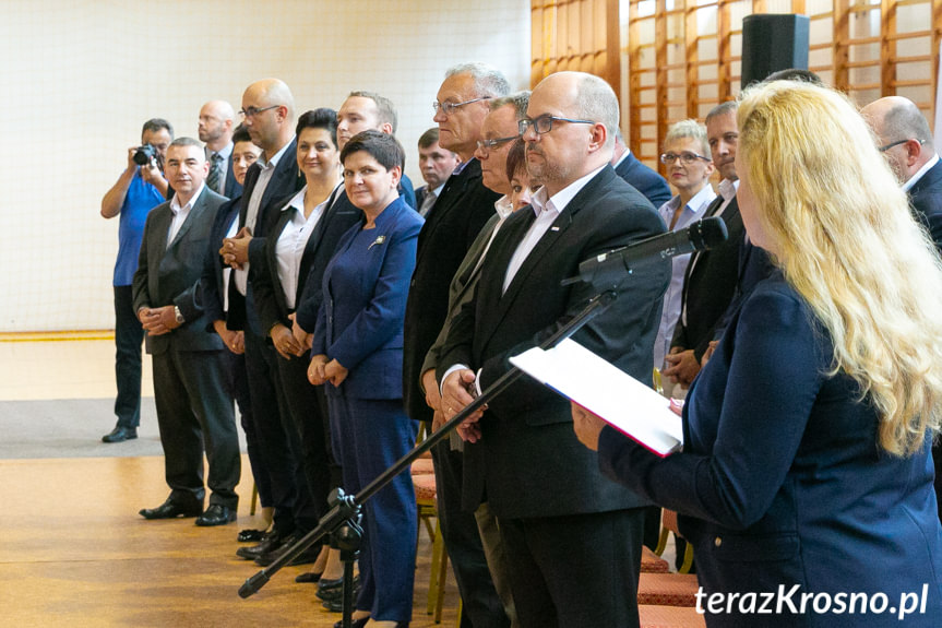 Beata Szydło w Rogach