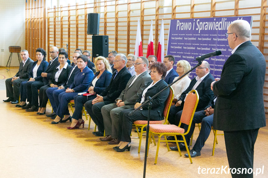 Beata Szydło w Rogach