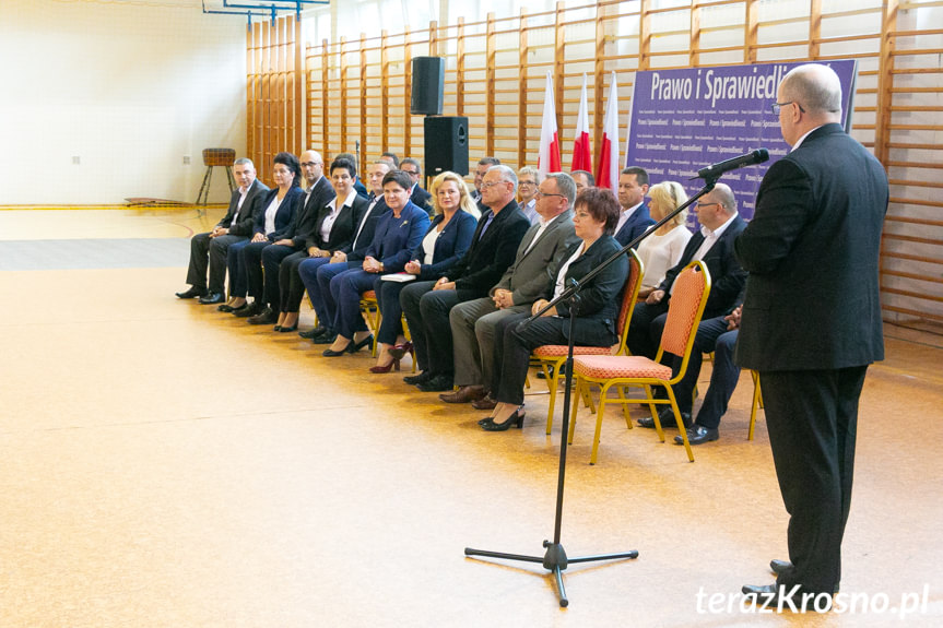 Beata Szydło w Rogach