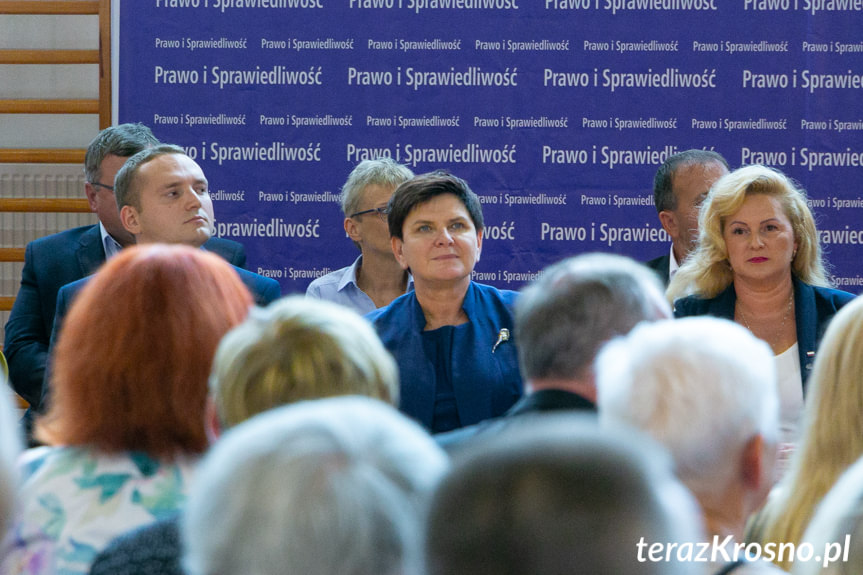 Beata Szydło w Rogach