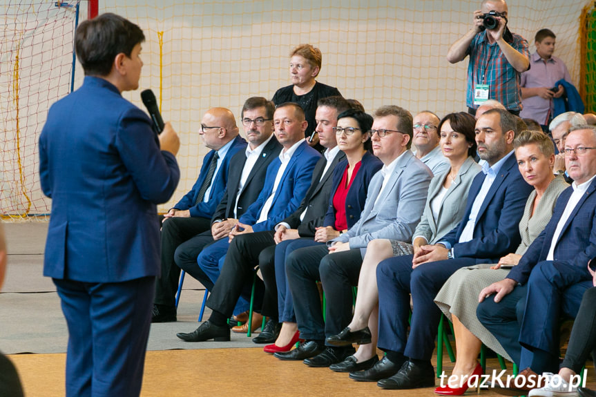 Beata Szydło w Rogach