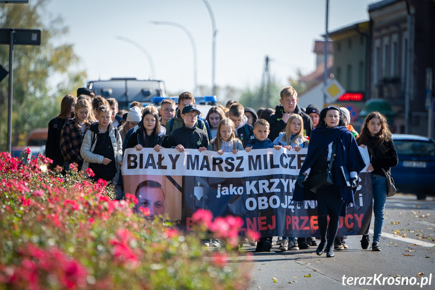 Biały Marsz Milczenia w Krośnie