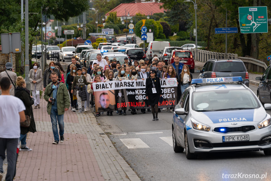 Biały Marsz Milczenia w Krośnie