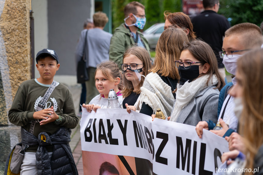 Biały Marsz Milczenia w Krośnie