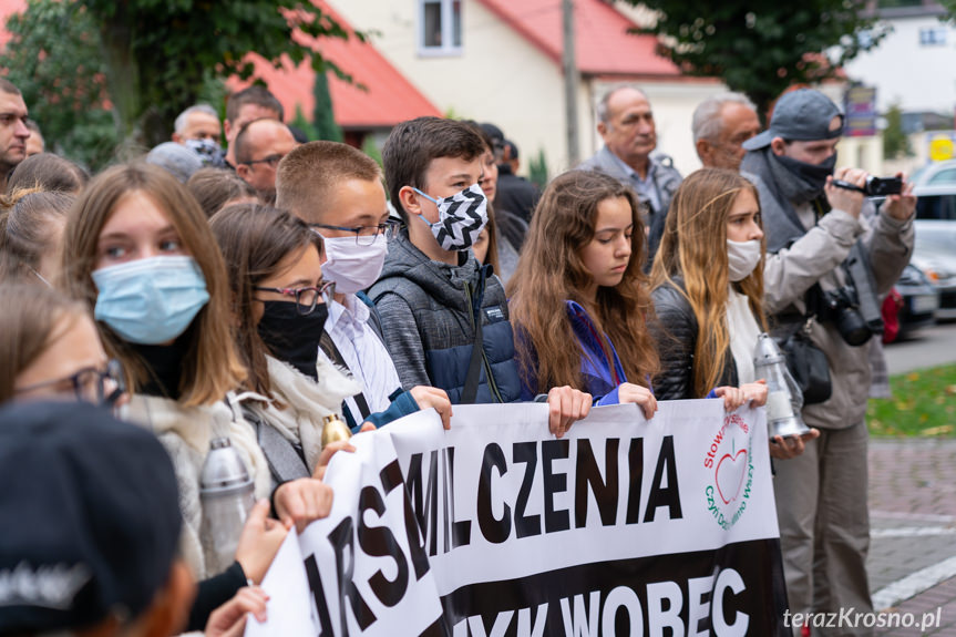 Biały Marsz Milczenia w Krośnie