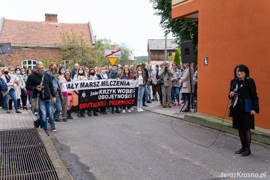 Biały Marsz Milczenia w Krośnie