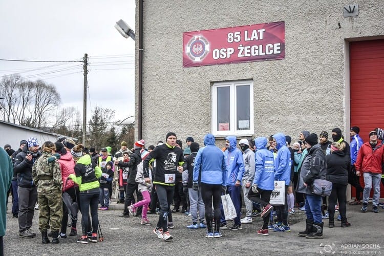 Bieg Pamięci Żołnierzy Wyklętych Tropem Wilczym w Żeglcach