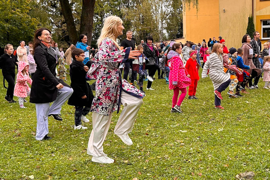 Bieg w piżamach w Ustrobnej