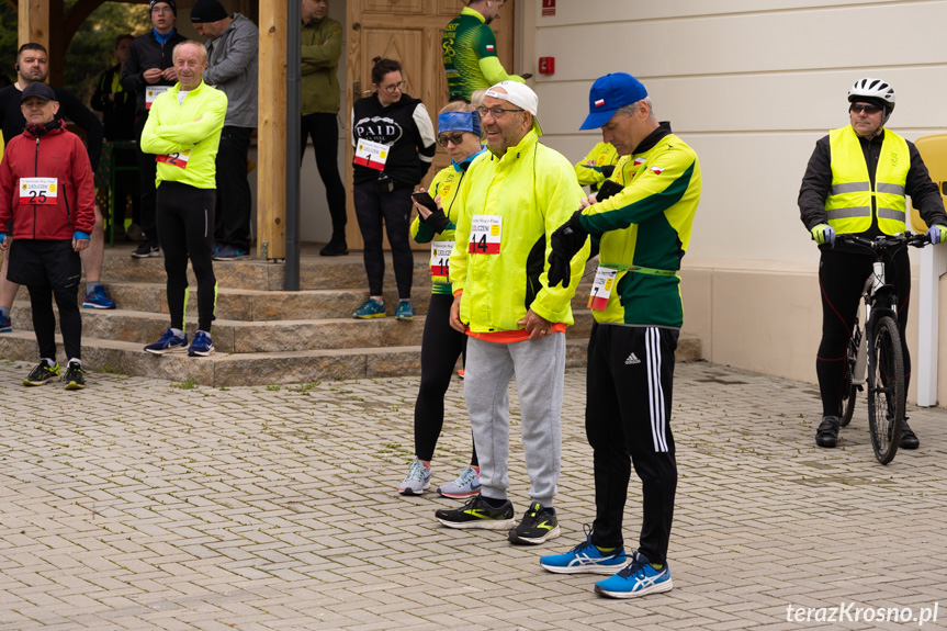 Bieg z flagą w Jaszczwi