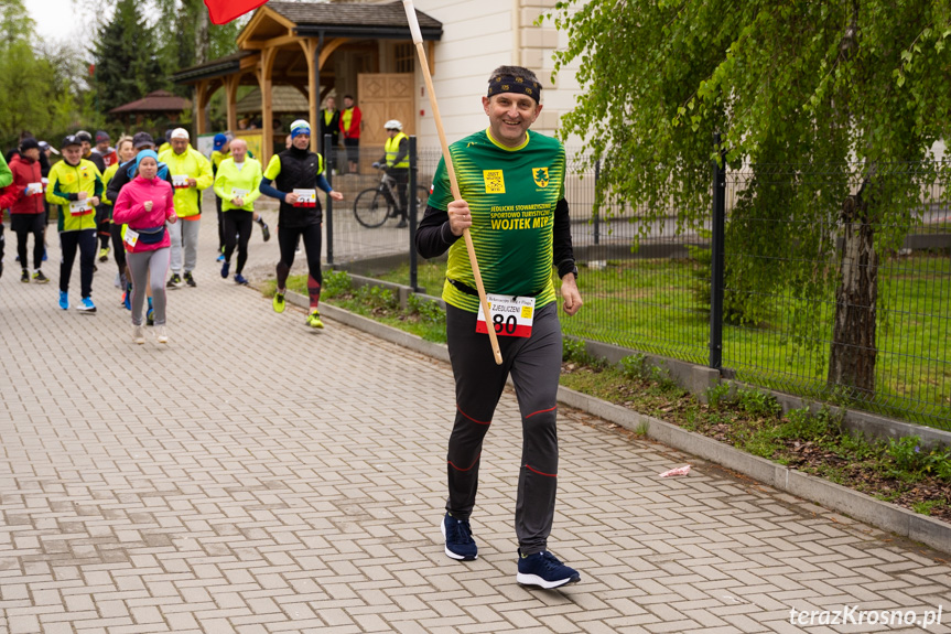 Bieg z flagą w Jaszczwi