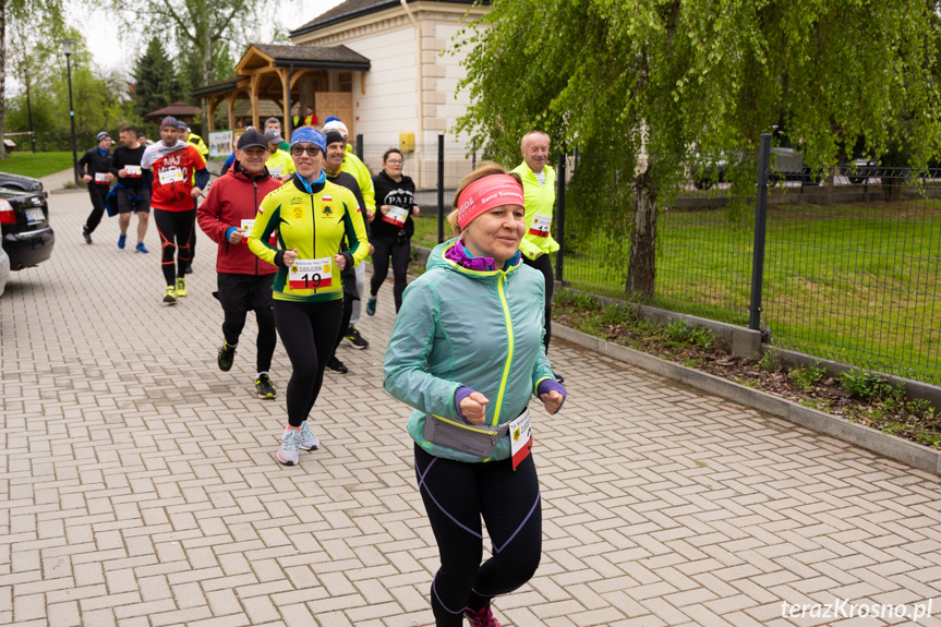 Bieg z flagą w Jaszczwi