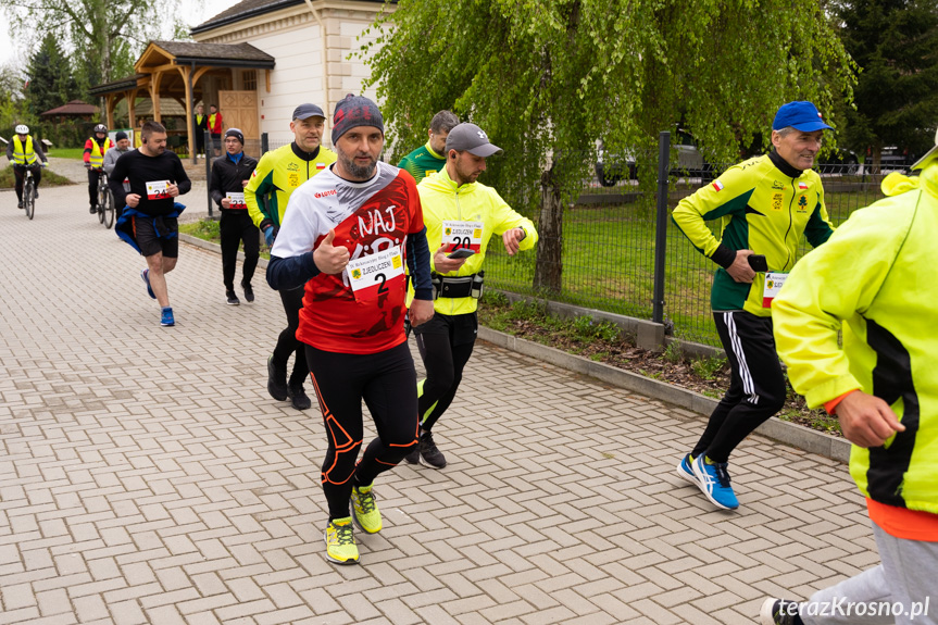 Bieg z flagą w Jaszczwi