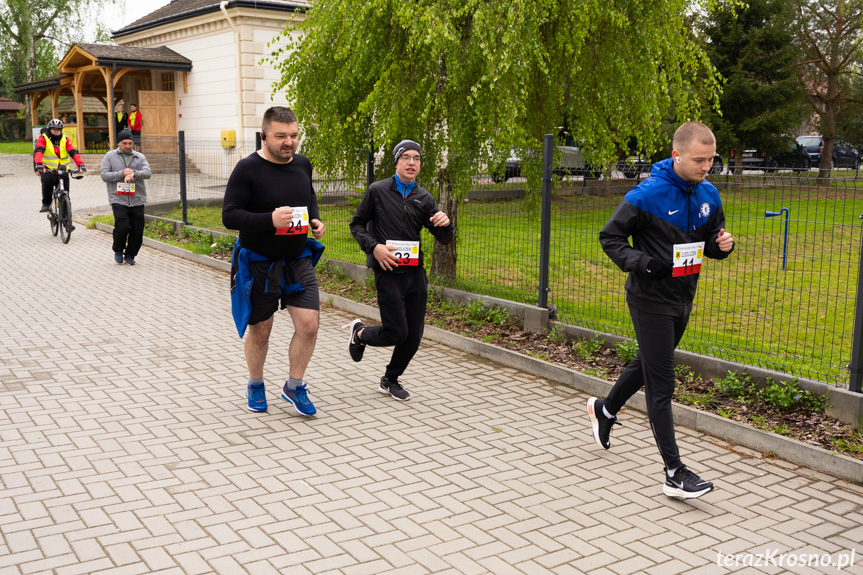 Bieg z flagą w Jaszczwi