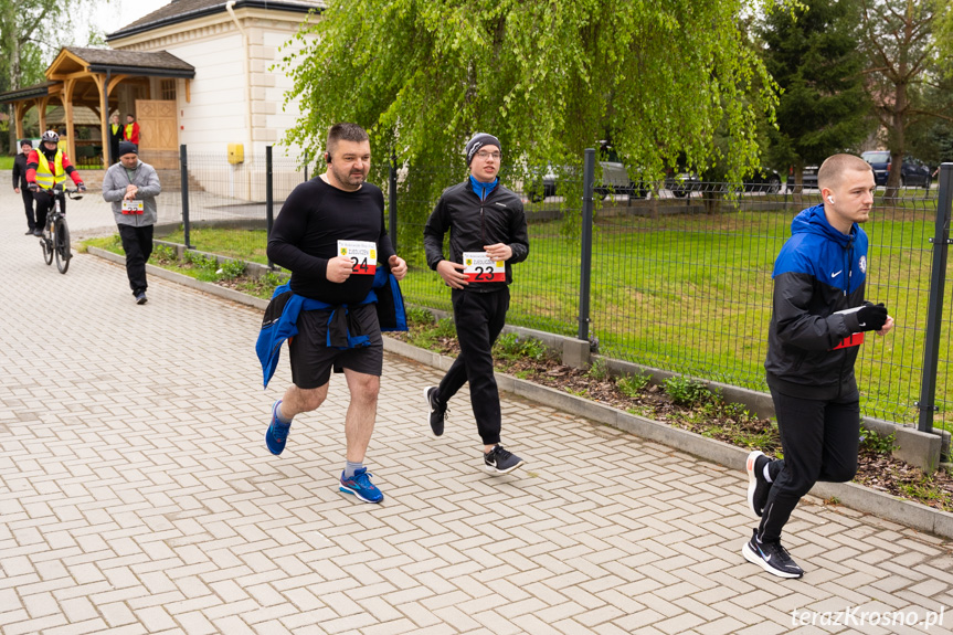 Bieg z flagą w Jaszczwi