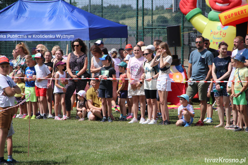 Biegi i piknik z książką w Krościenku Wyżnym