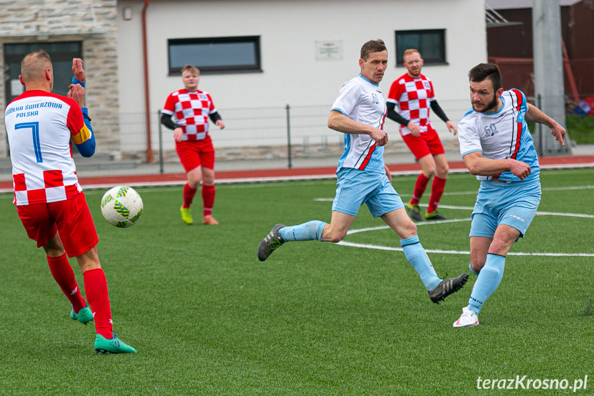 Błękitni Żeglce - Jasiołka Świerzowa Polska 0:3