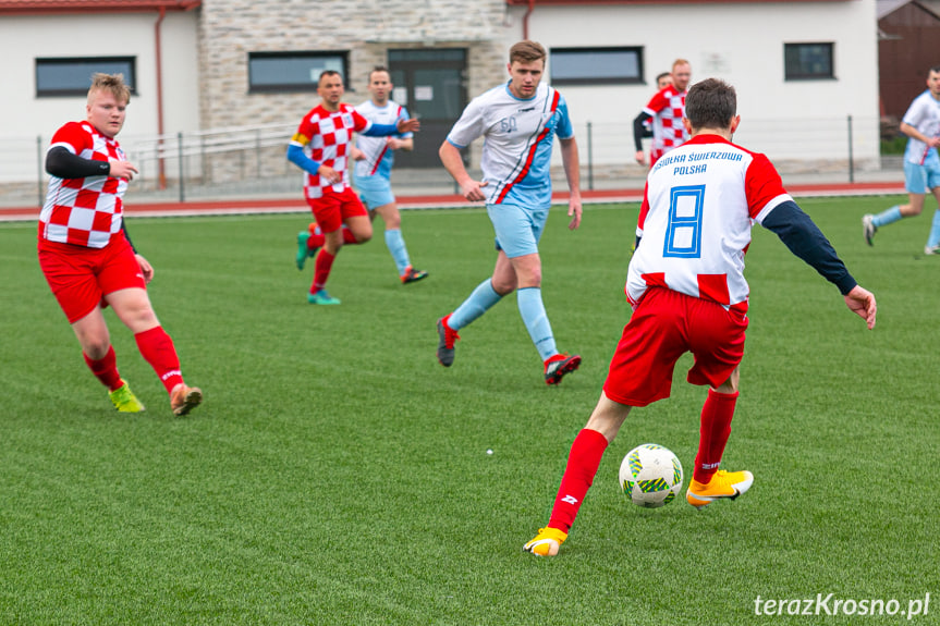 Błękitni Żeglce - Jasiołka Świerzowa Polska 0:3