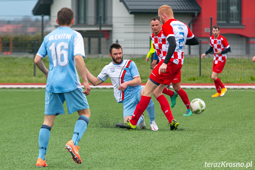 Błękitni Żeglce - Jasiołka Świerzowa Polska 0:3