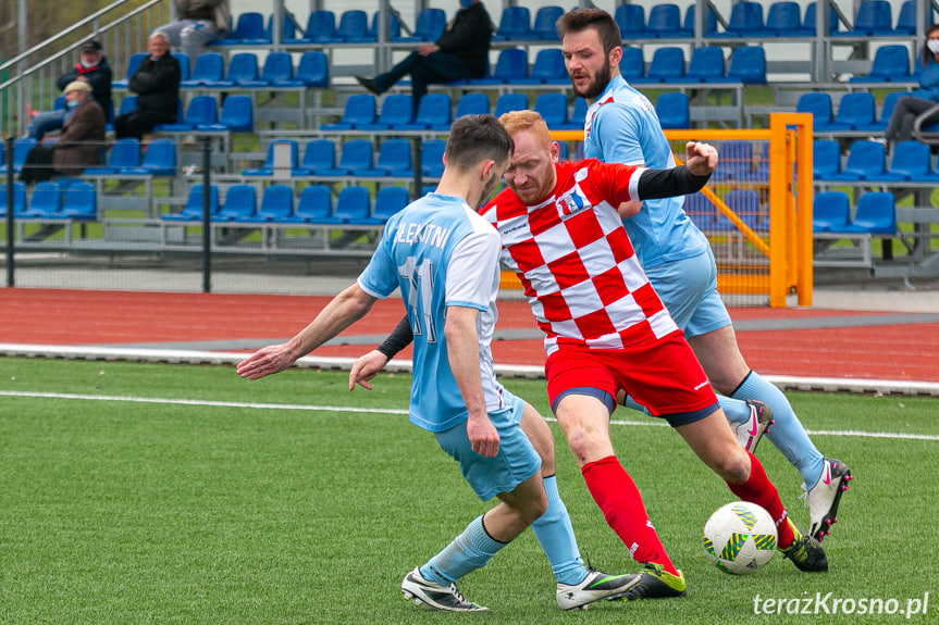 Błękitni Żeglce - Jasiołka Świerzowa Polska 0:3