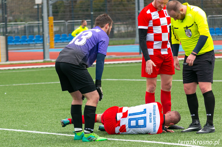 Błękitni Żeglce - Jasiołka Świerzowa Polska 0:3