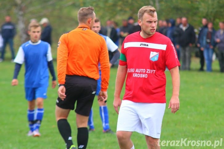 Błękitni Żeglce - Jasiołka Świerzowa Polska 1:2