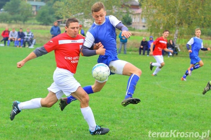 Błękitni Żeglce - Jasiołka Świerzowa Polska 1:2