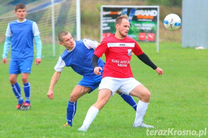 Błękitni Żeglce - Jasiołka Świerzowa Polska 1:2