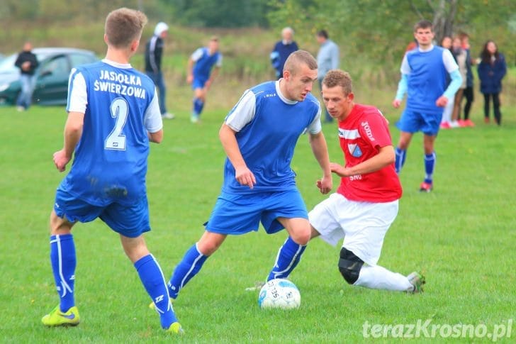 Błękitni Żeglce - Jasiołka Świerzowa Polska 1:2