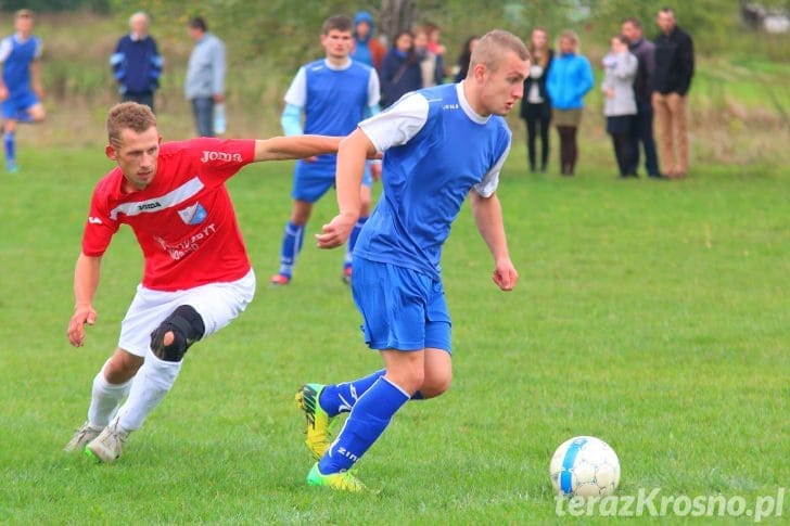 Błękitni Żeglce - Jasiołka Świerzowa Polska 1:2