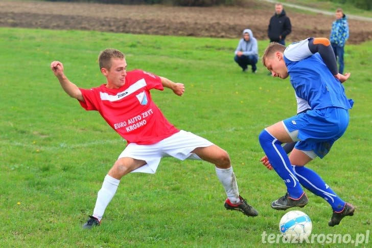 Błękitni Żeglce - Jasiołka Świerzowa Polska 1:2