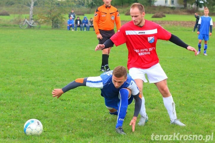 Błękitni Żeglce - Jasiołka Świerzowa Polska 1:2