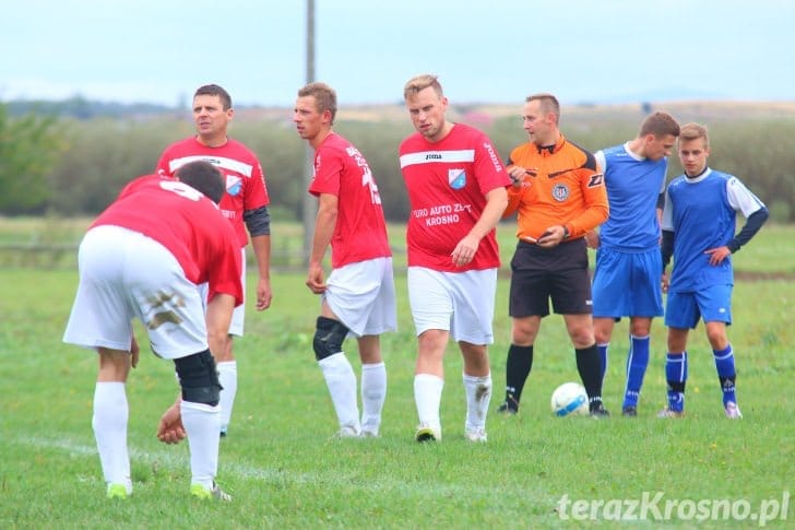 Błękitni Żeglce - Jasiołka Świerzowa Polska 1:2