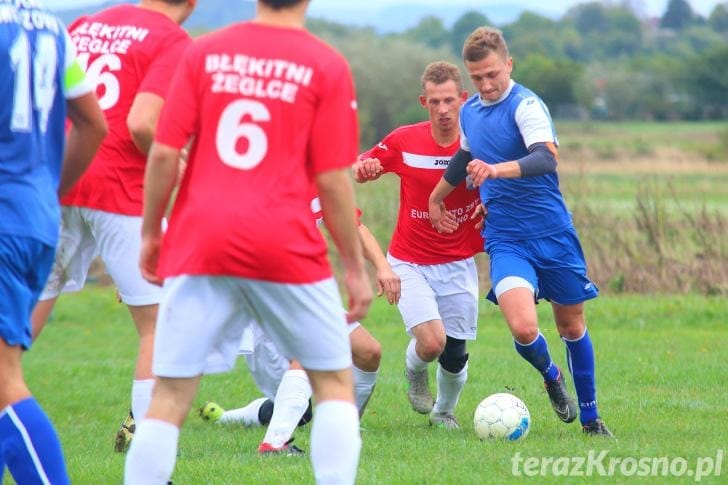 Błękitni Żeglce - Jasiołka Świerzowa Polska 1:2