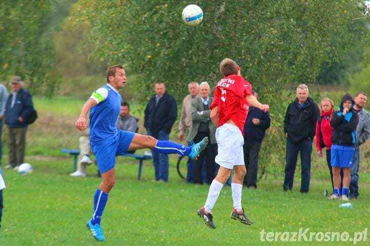 Błękitni Żeglce - Jasiołka Świerzowa Polska 1:2