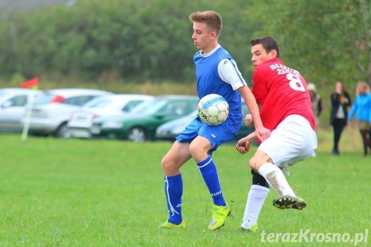 Błękitni Żeglce - Jasiołka Świerzowa Polska 1:2