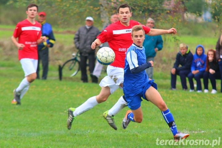 Błękitni Żeglce - Jasiołka Świerzowa Polska 1:2