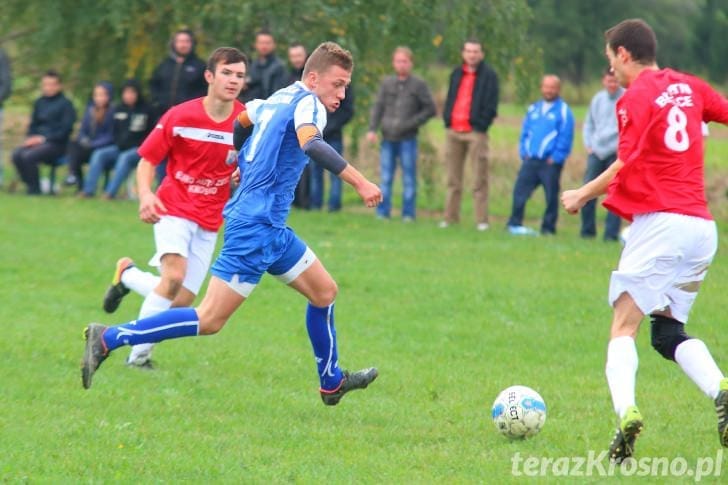 Błękitni Żeglce - Jasiołka Świerzowa Polska 1:2